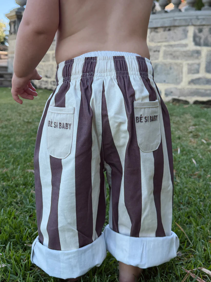 Be Si Baby - Choco Pants - Oversized