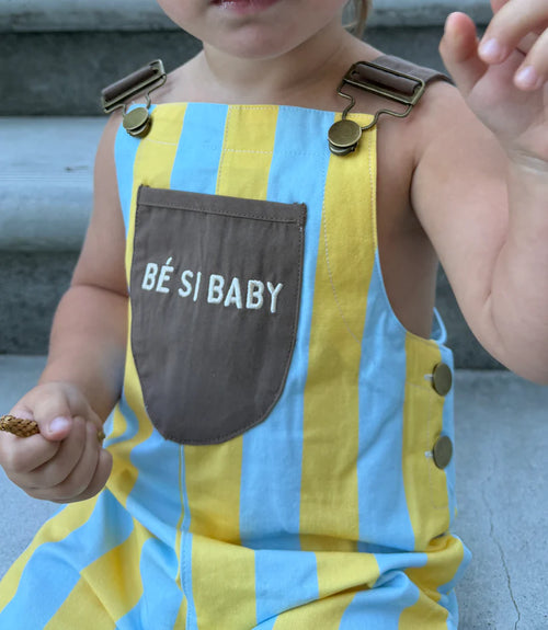 Be Si Baby - Sunshine Sky Overalls - Oversized