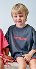 Dear Darcy - I'm Extreme - Oversized Toddler Tee