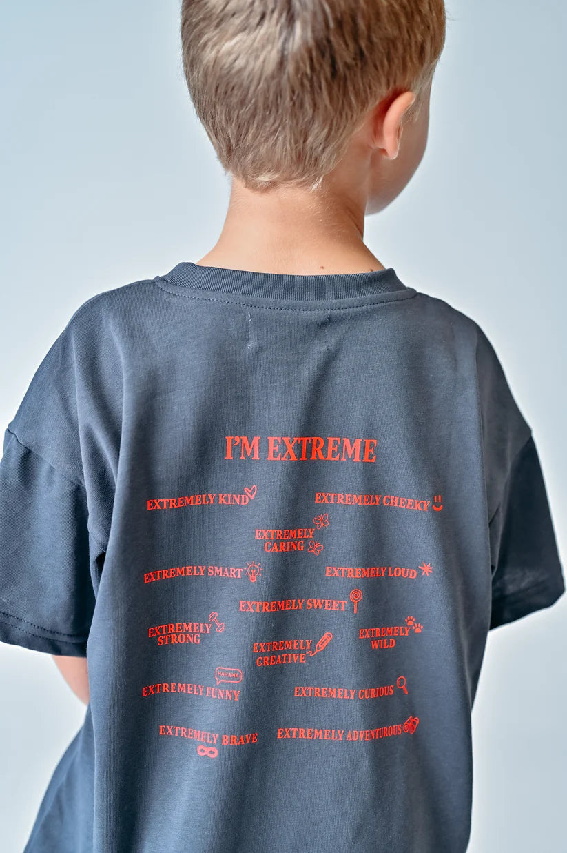 Dear Darcy - I'm Extreme - Oversized Toddler Tee