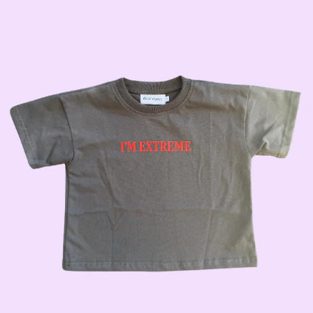 Dear Darcy - I'm Extreme - Oversized Toddler Tee