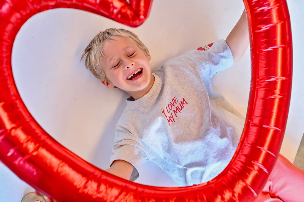 Dear Darcy - I Love My Mum - Oversized Toddler Tee