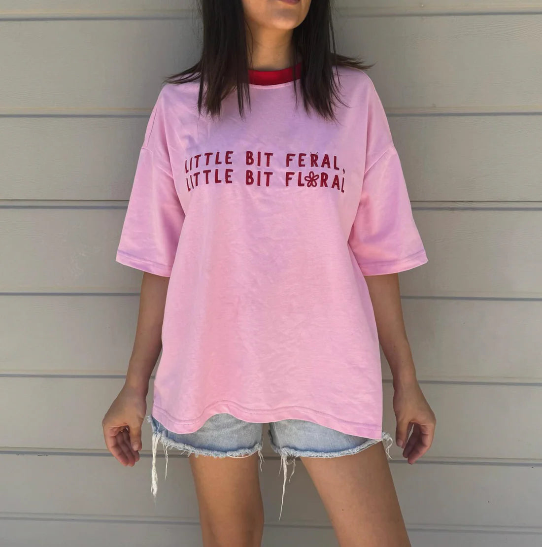 Voodoo Child - Feral but Floral tee - ADULT
