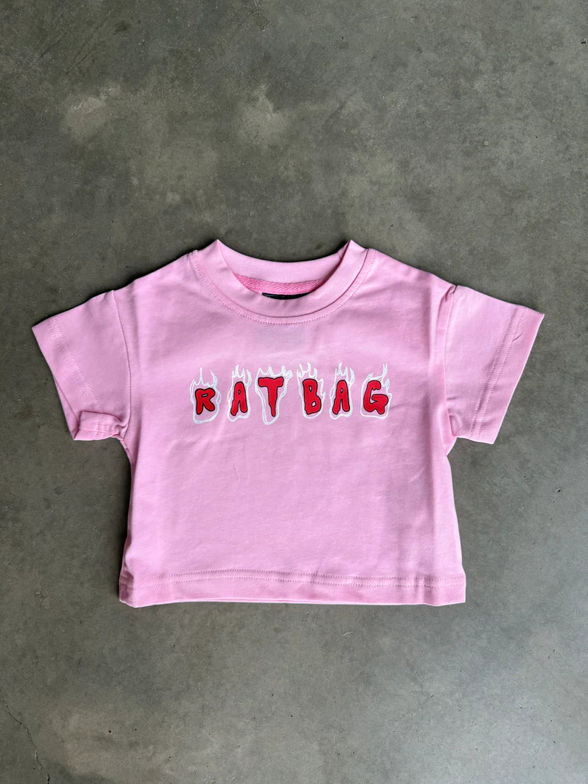 Voodoo Child - Oversized Ratbag Tee - Pink